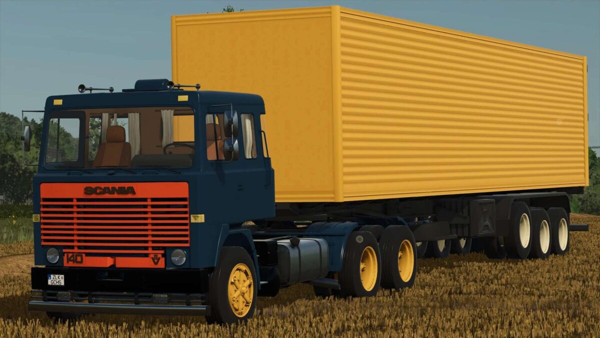 Scania LK 140 & Trailer v 1.0