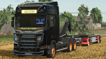 Scania R HKL & Hueffermann HKL Container Trailer v 1.0