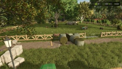 Small Sheep & Goat Pasture with Wooden Fence v 1.0