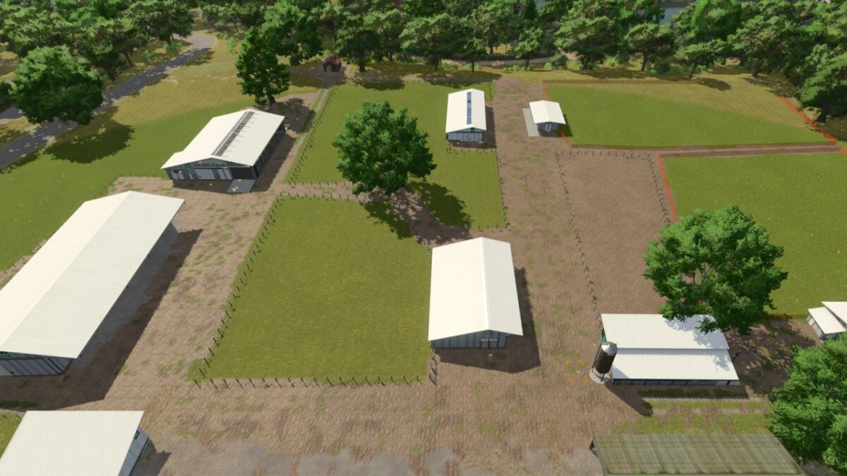White Roof Buildings Pack 2 v 1.0.0.1