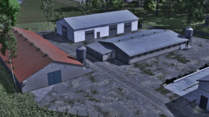 Zielonka Savegame with 4 Farms v 1.0