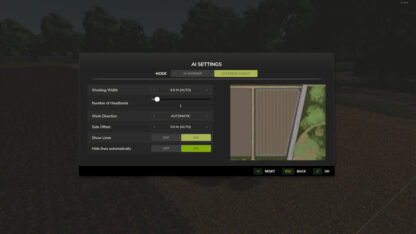 Auto Disable Steering Assist Lines v 1.0