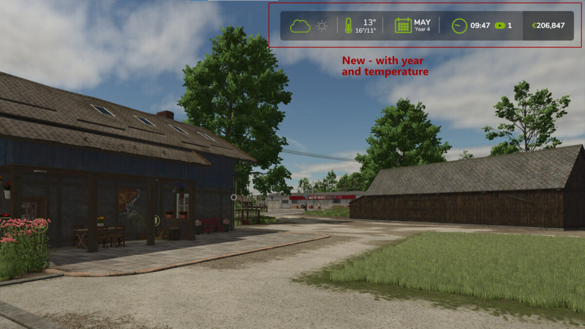 Extended Game Info Display v 1.1