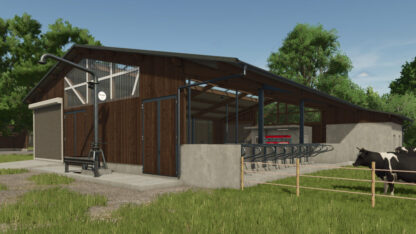 Farm Buildings with Dark Wood v 1.0
