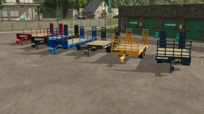 Gigant ML Low Loader Trailers Pack v 1.0