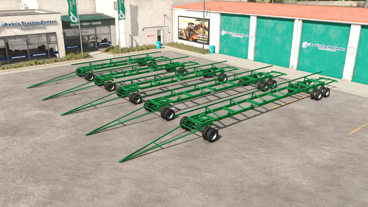 John Deere Green System Trailers Pack v 1.0