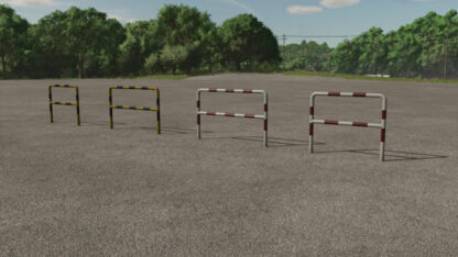 Road Barriers Pack v 1.0
