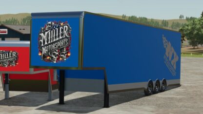 Semi Trailer for the transport of Racing Cars v 1.0