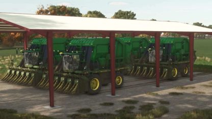 105 x 50 meters Metal Frame Hay Shed v 1.0