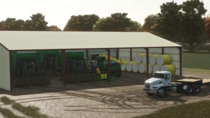 120 x 75 meters Metal Frame Shed v 1.0