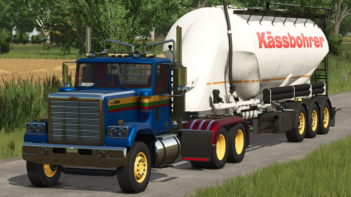 Chevrolet Bison Truck & Kassbohrer Trailers v 1.0
