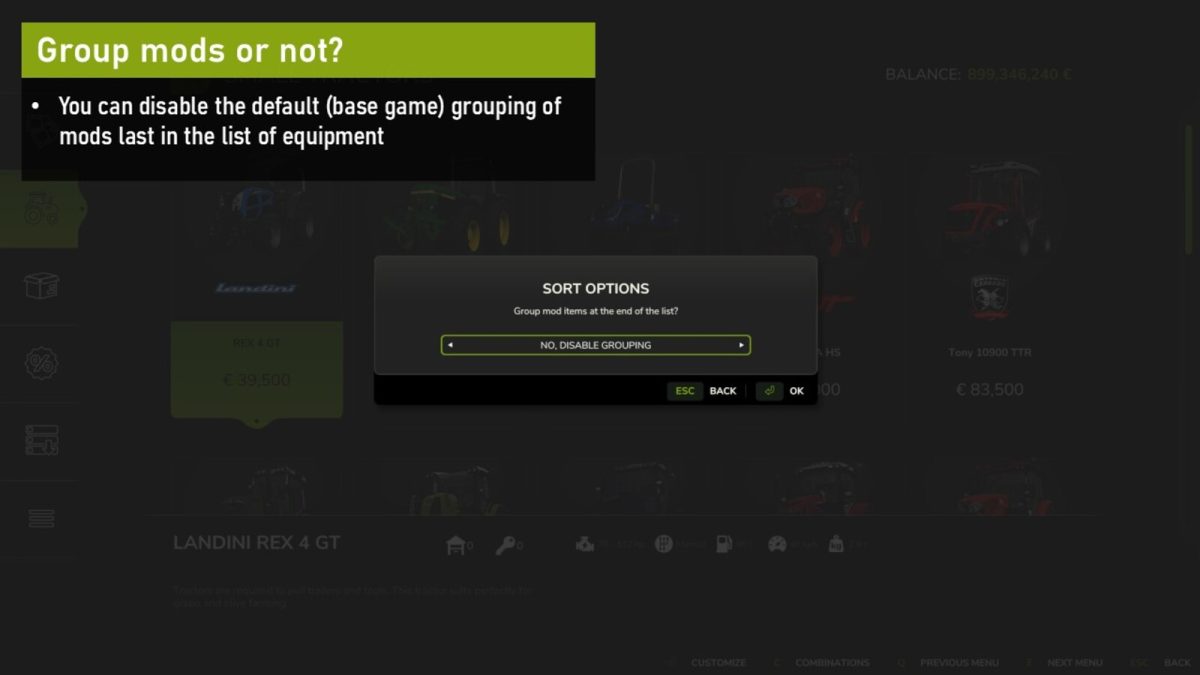 Enhanced Shop Sorting v 1.1