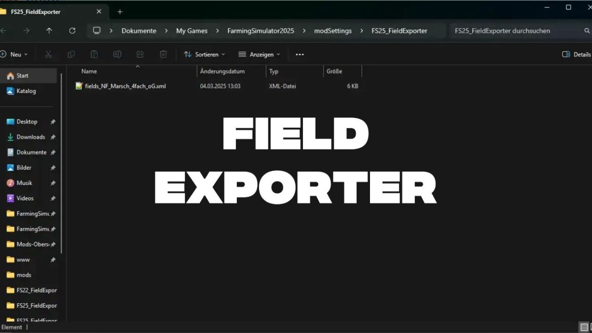 Field Exporter v 1.1