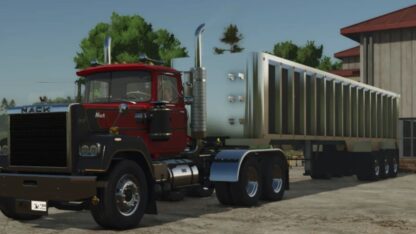 Lizard Frameless End Dump Trailer v 4.0