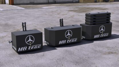 MB Trac Front Weights v 1.0