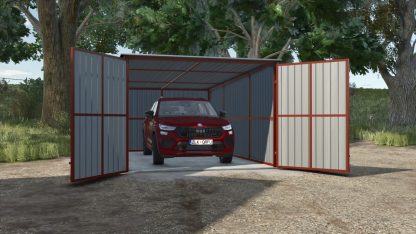 Pack of Tin Car Garages v 1.0