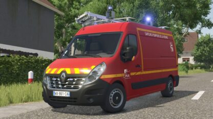 Renault Master III VTU Firefighters v 1.0