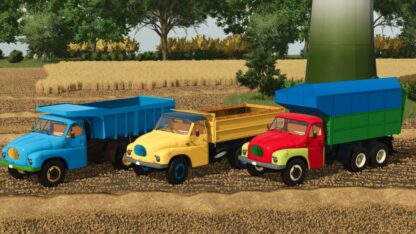 Tatra T 138 & Trailers v 1.0