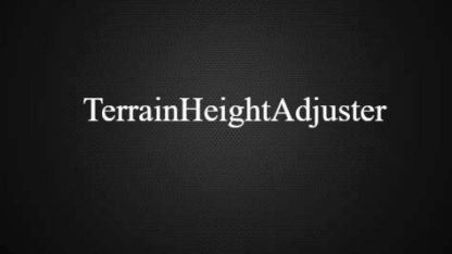 Terrain Height Adjuster v 1.0.0.3