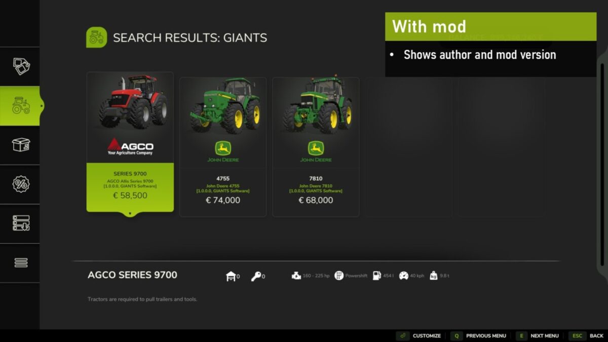 TidyShop Mod Titles v 1.0
