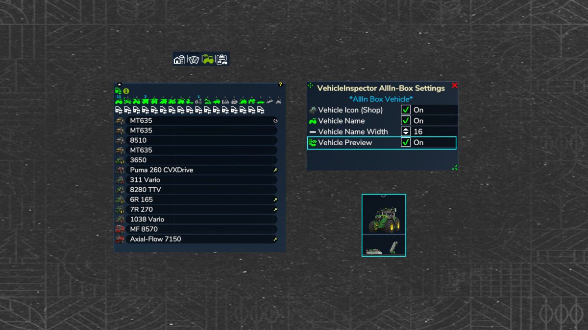 Vehicle Inspector v 1.0