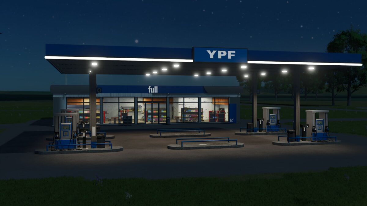 YPF Service Station (Prefab) v 1.0