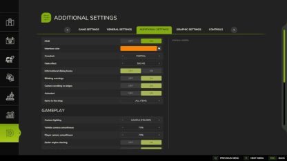 Additional Game Settings v 1.0.0.3