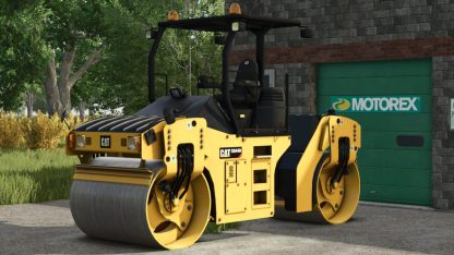 Caterpillar CB44B Tandem Vibratory Roller v 1.0