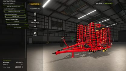 Cultivator Settings v 1.0