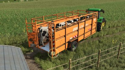 Dangreville B10 2 Animal Transport Trailer v 1.0