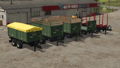 Krone Trailers Pack v 1.0