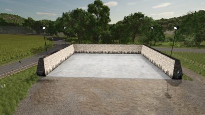 Lighted Bunker Silo v 1.0