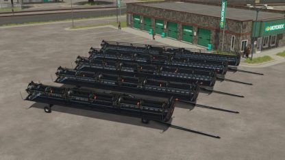 MacDon FD2 Headers + Demco Trailers Pack v 1.0.0.1