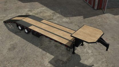 Midsota 36′ Gooseneck Dovetail Low Loader Trailer v 1.0