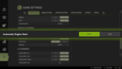 Disable Automatic Engine Start v 1.0