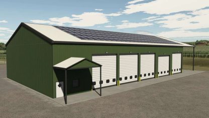Garage with Solar Panels v 1.0