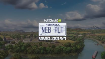 Nebraska License Plate v 1.0