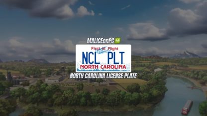 North Carolina License Plate v 1.0.0.1