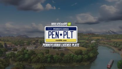 Pennsylvania License Plate v 1.0