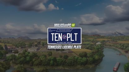Tennessee License Plate v 1.0.0.1