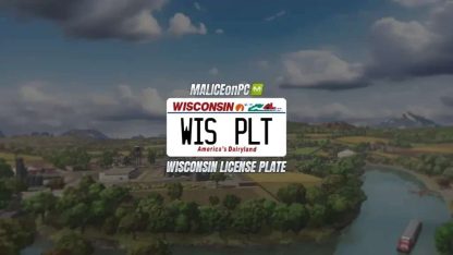 Wisconsin License Plate v 1.0
