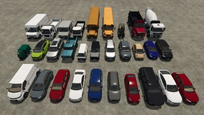 Decorative Cars Pack v 1.0
