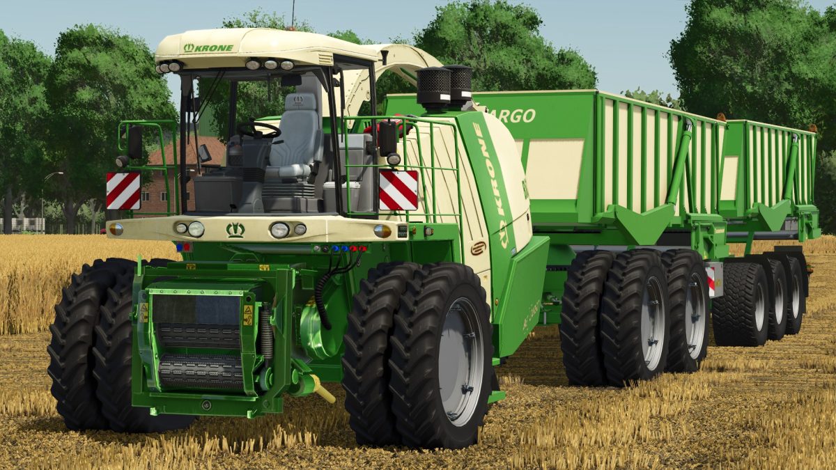 Krone Big X 1100 Cargo & Cargo Trailer v 1.0