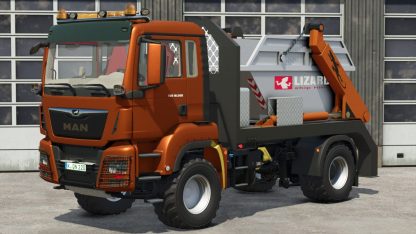 MAN TGS 18.500 Skip Loader Truck v 1.0