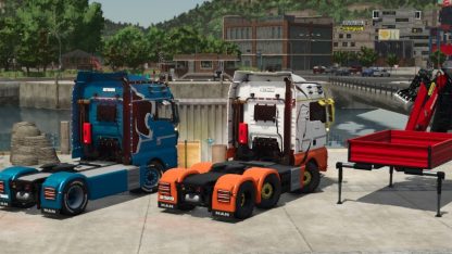MAN TGX Semi Trucks Pack v 1.0
