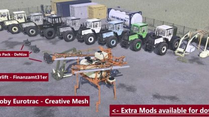 Mercedes Benz MB Trac 442/443 Pack v 2.0.0.1