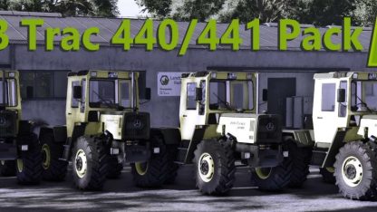 Mercedes Benz MB Trac 442/443 Pack v 2.0