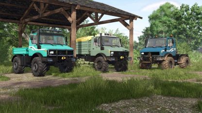 Mercedes Benz Unimog U1200, U1400, U1600 v 0.9