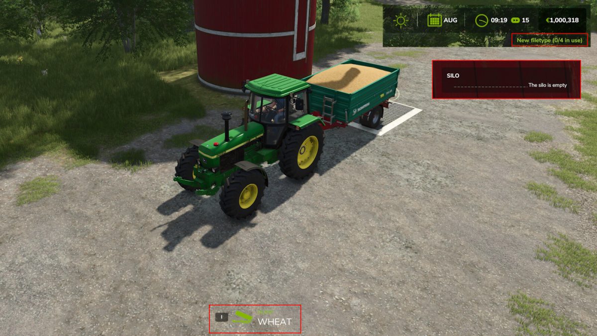 Silo Filltype Limiting v 1.0.1.0