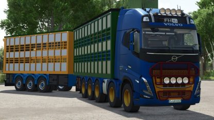 Volvo FH16 Animal Transport Truck & Trailer v 1.0.0.1